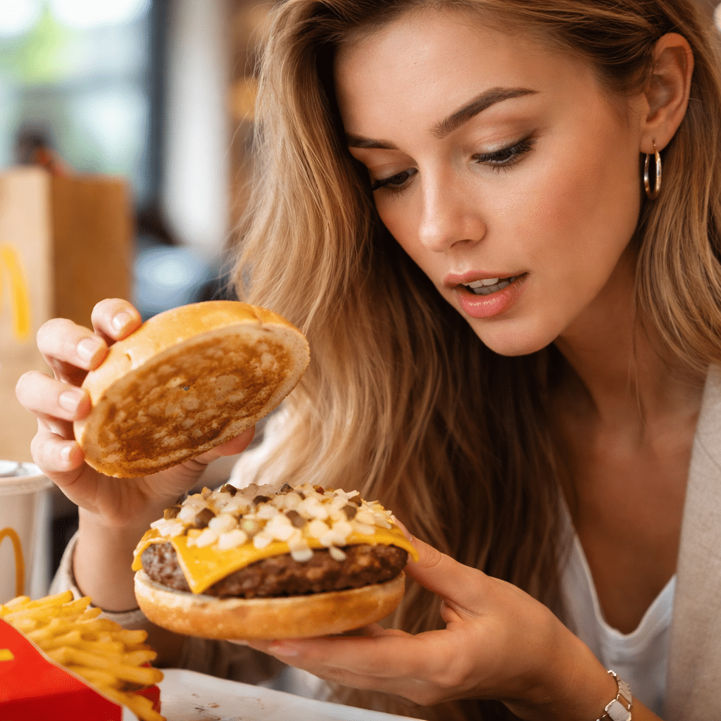 Les oignons réhydratés chez McDonald’s