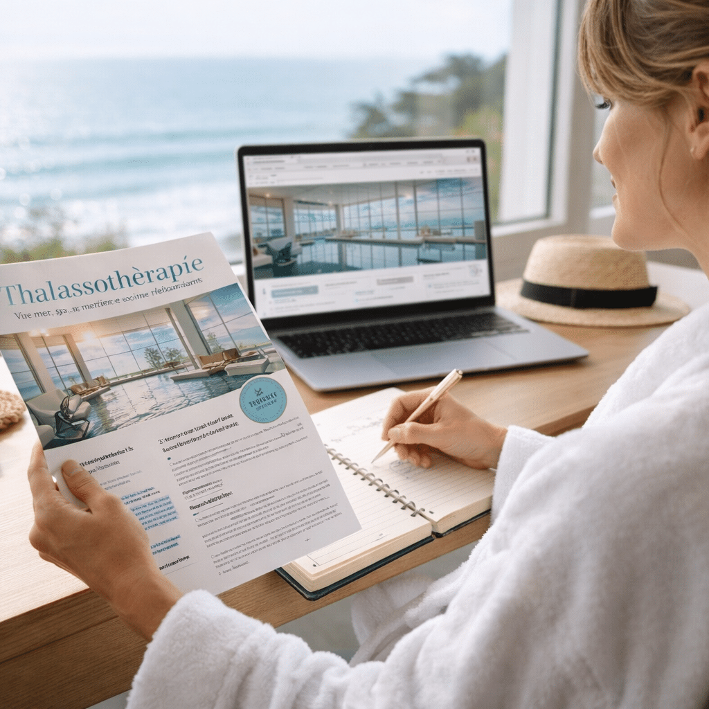 Réservation pour un spa thalasso