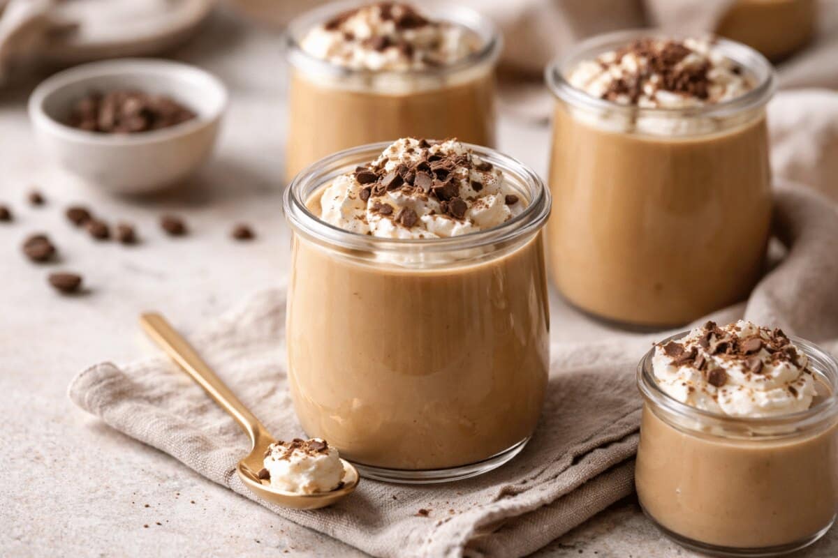 Crème dessert au café maison