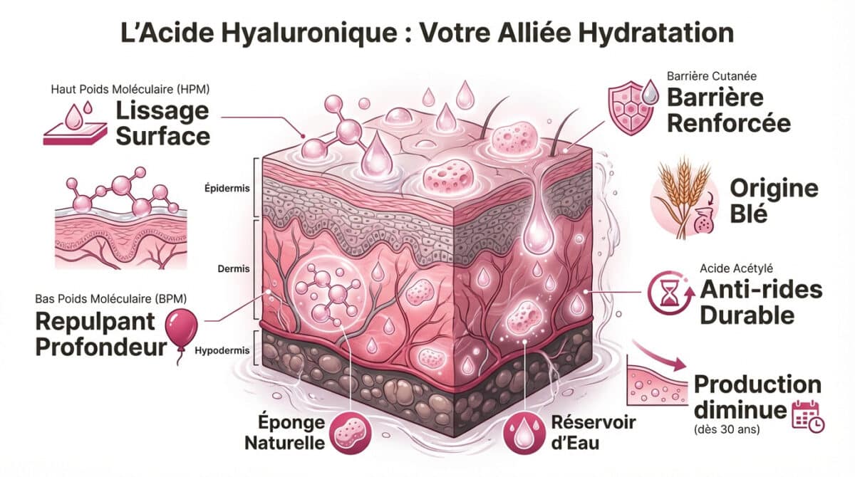 L'acide hyaluronique est l'allié de votre rebond