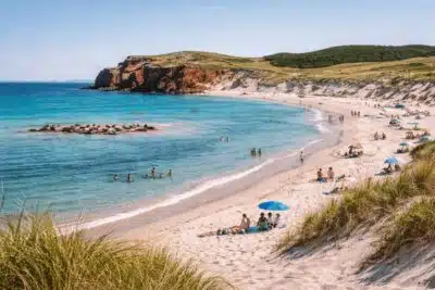 Plage de rêve au Québec