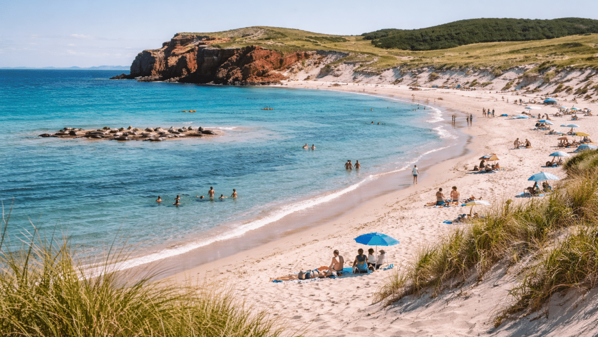 Plage de rêve au Québec