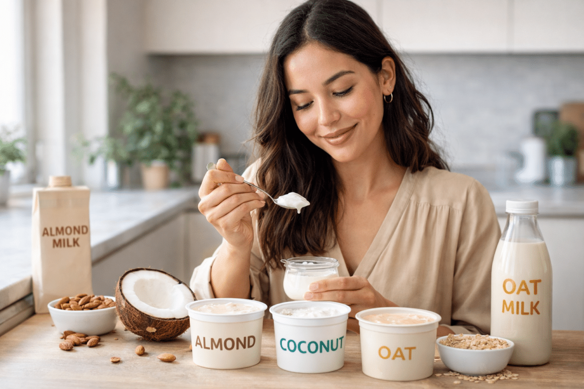 Exploration des yaourts végétaliens au petit déjeuner