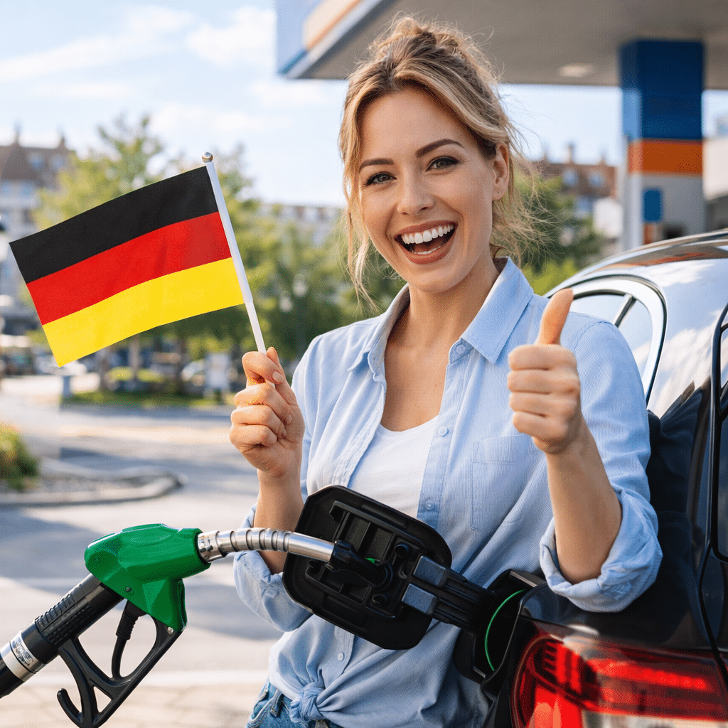 Astuce allemande pour payer son plein de carburant moins cher