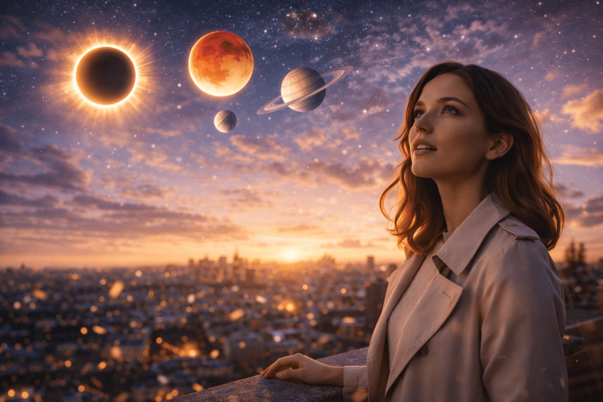 Mouvements célestes en 2026