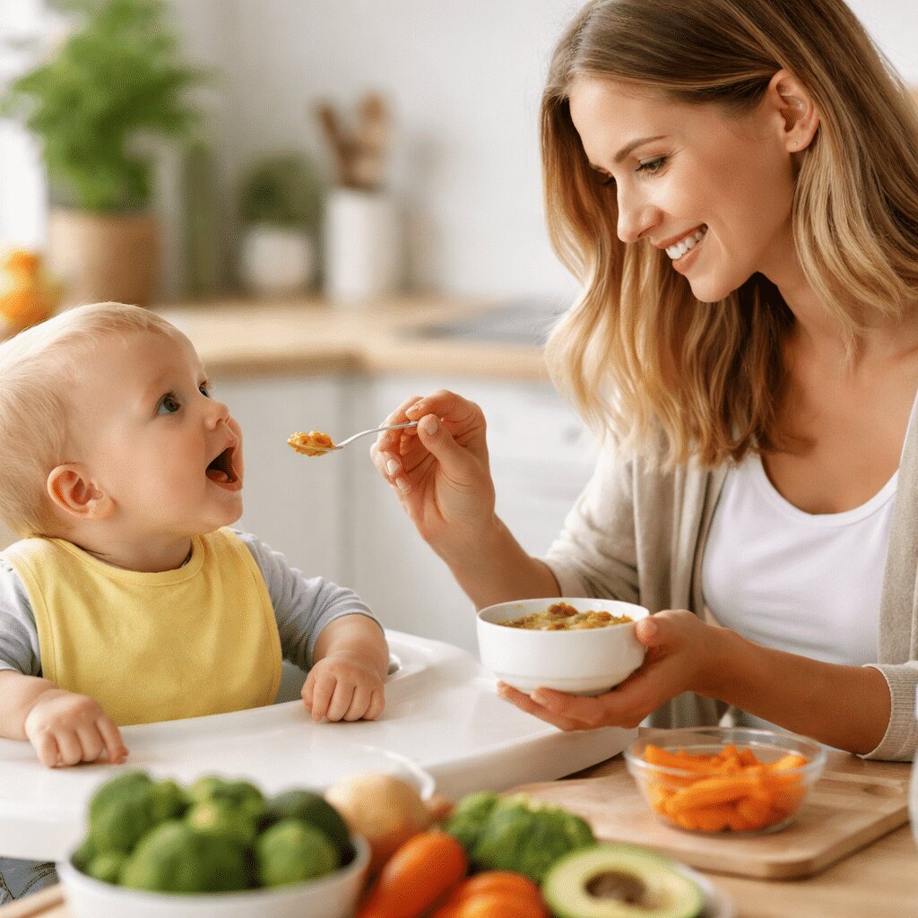 Des menus sains et vari&eacute;s pour votre b&eacute;b&eacute;