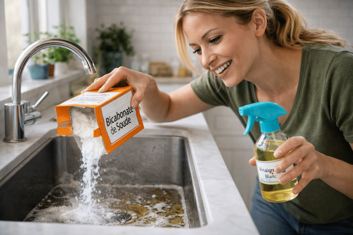 Nettoyage naturel de cuisine réussie