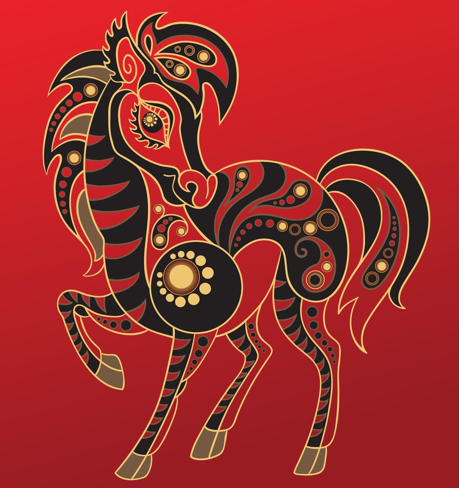 Signe de l'horoscope chinois du Cheval