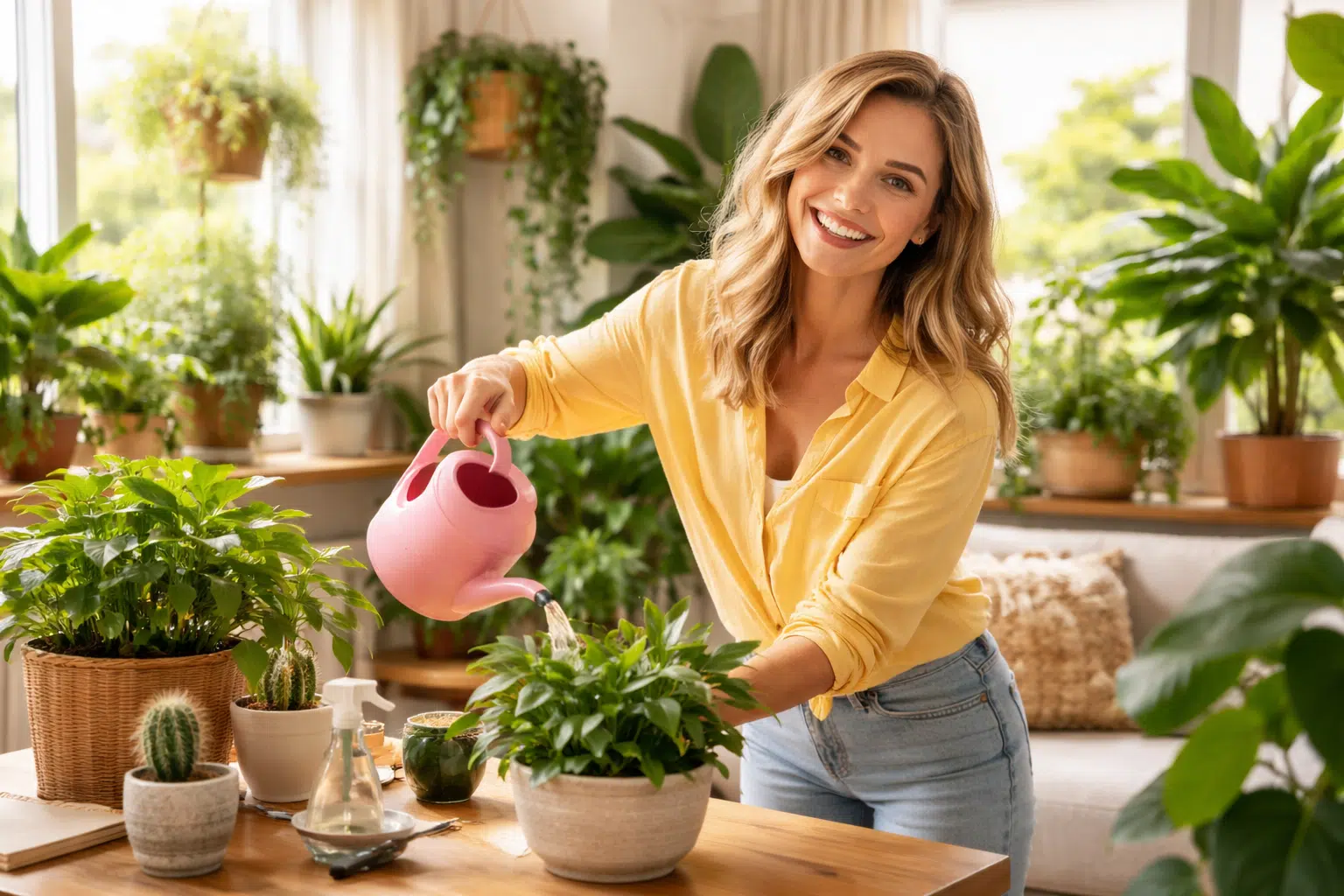 Plantes d’intérieur améliorer votre bien-être et diminuer votre stress