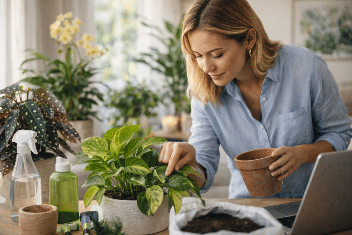 Bien entretenir ses plantes pour en tirer tous les bénéfices