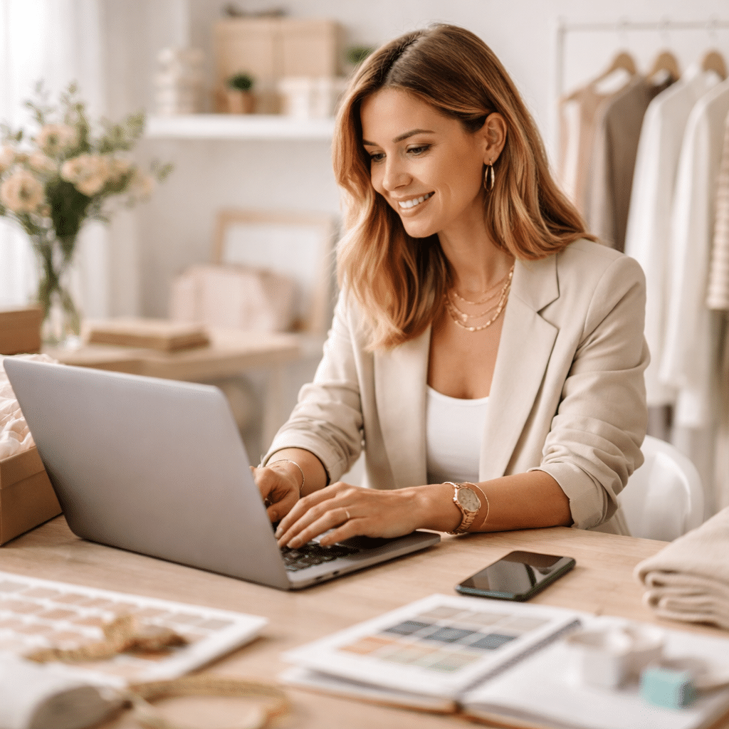 Boutique de vêtements en ligne