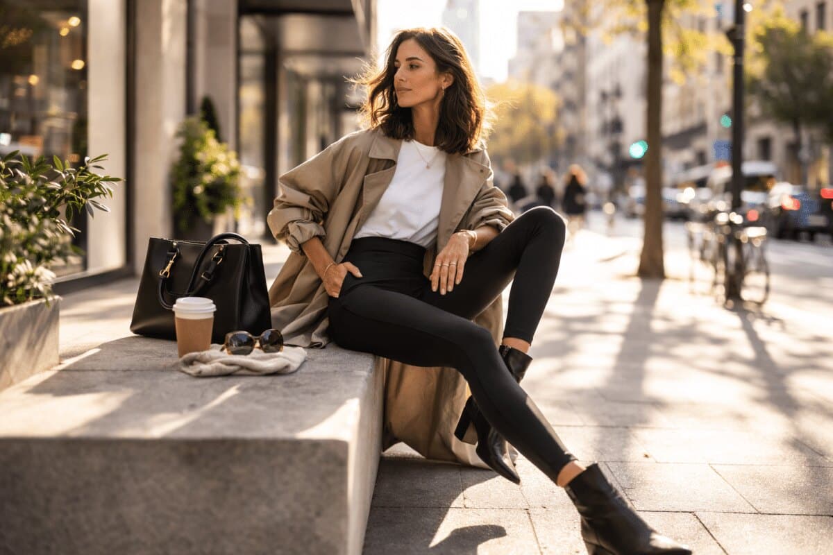 Le legging redevient un pantalon en 2026