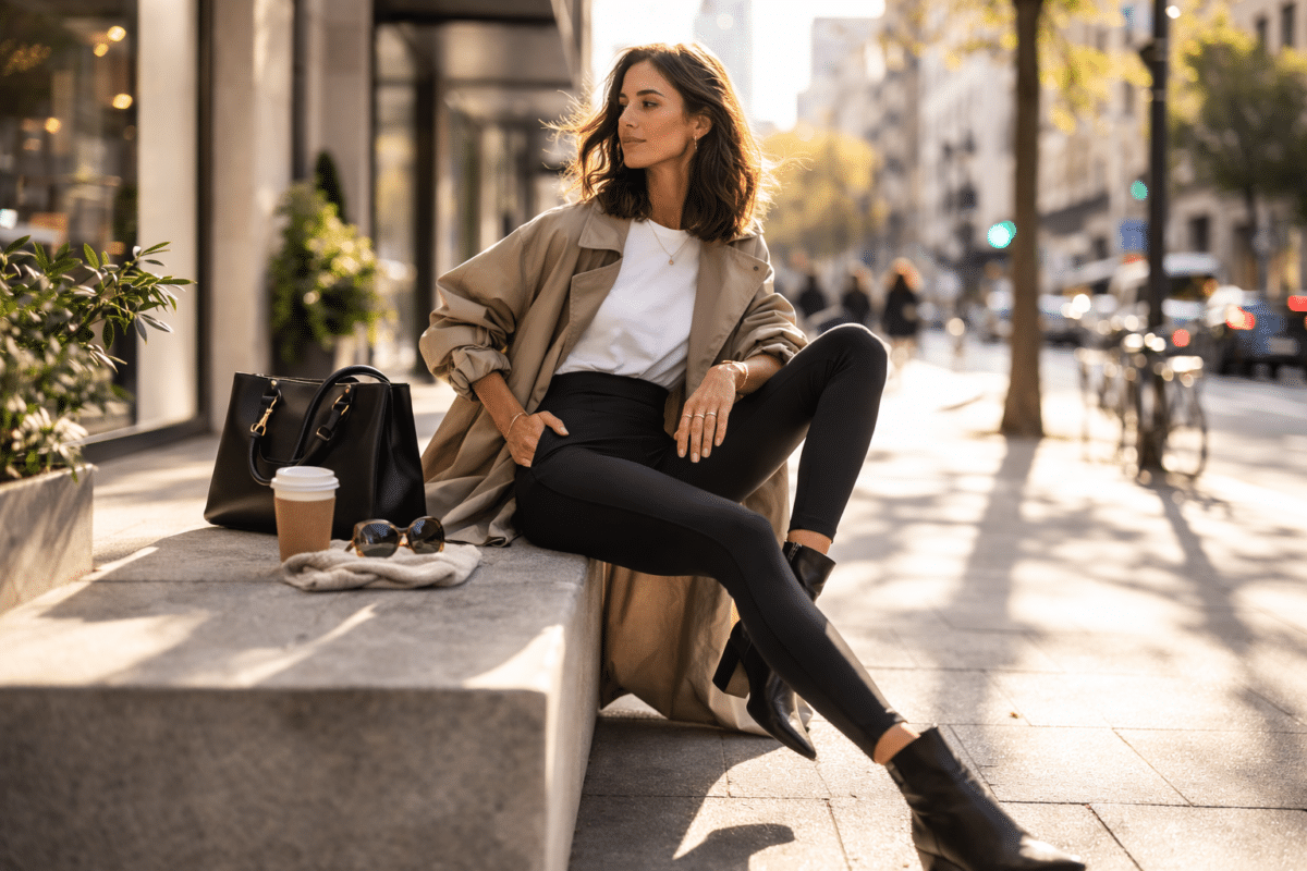 Le legging redevient un pantalon en 2026