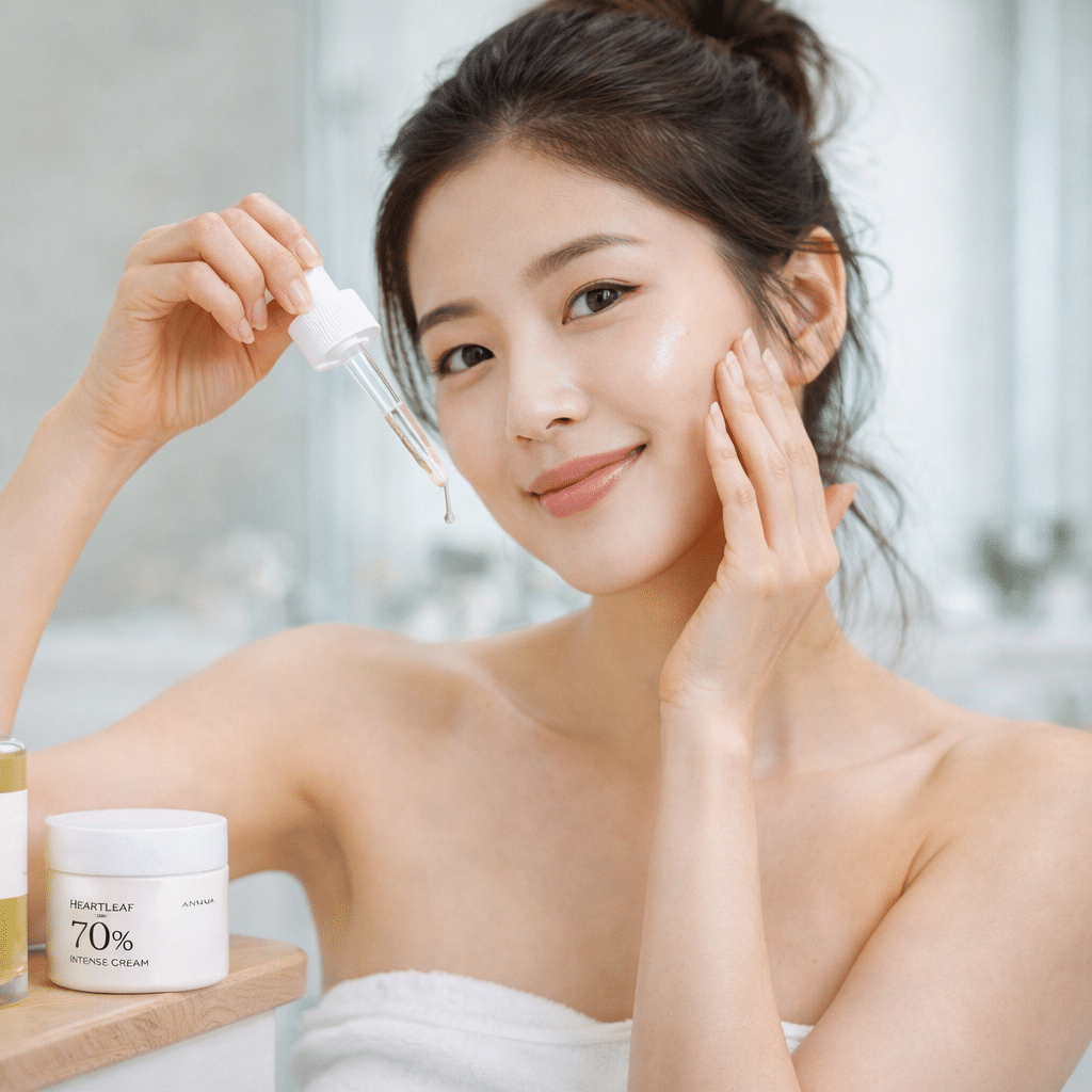 Routine beauté inspirée de la Corée