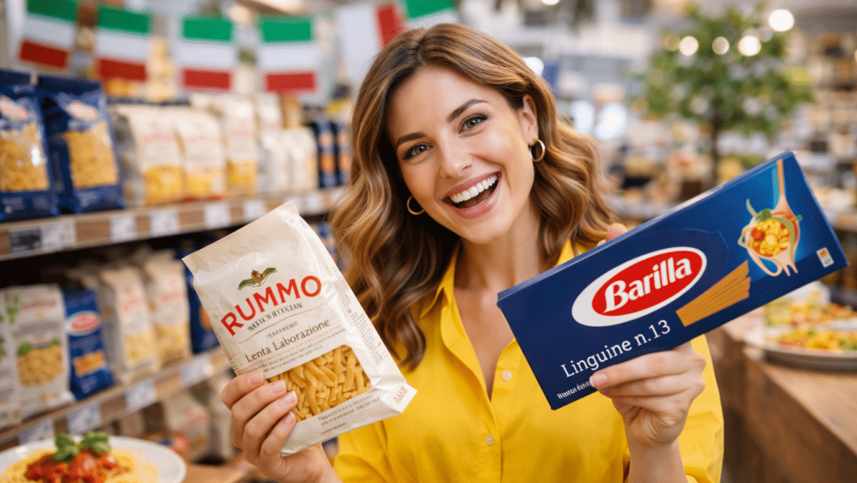 Marque de pâtes italiennes