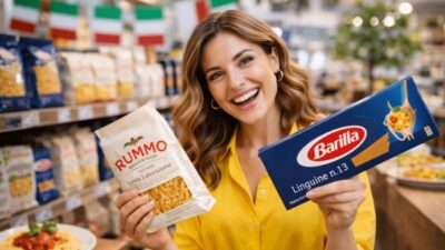 Marque de pâtes italiennes