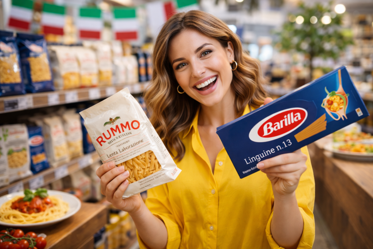 Marque de pâtes italiennes