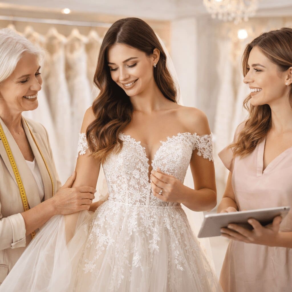 Des conseils d’expertes pour choisir sa robe de mariée