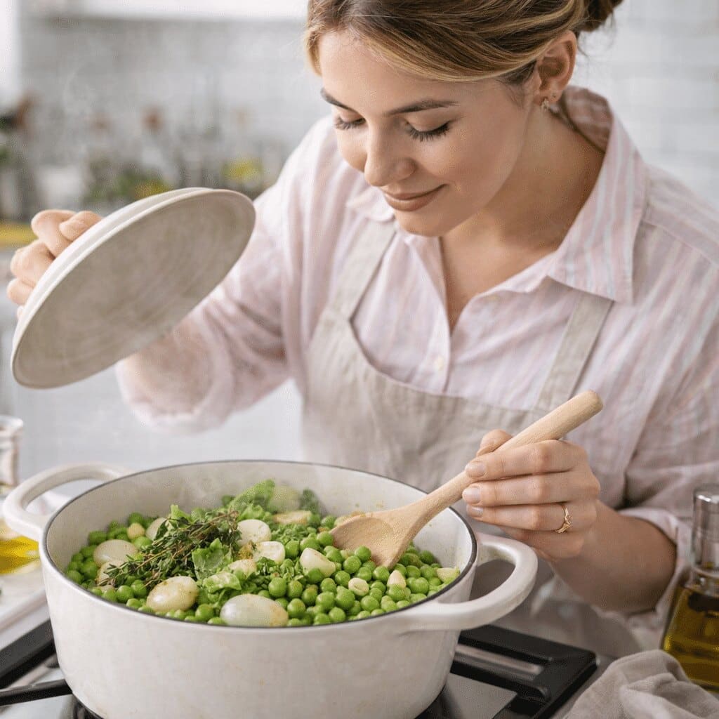 les petits pois à la française