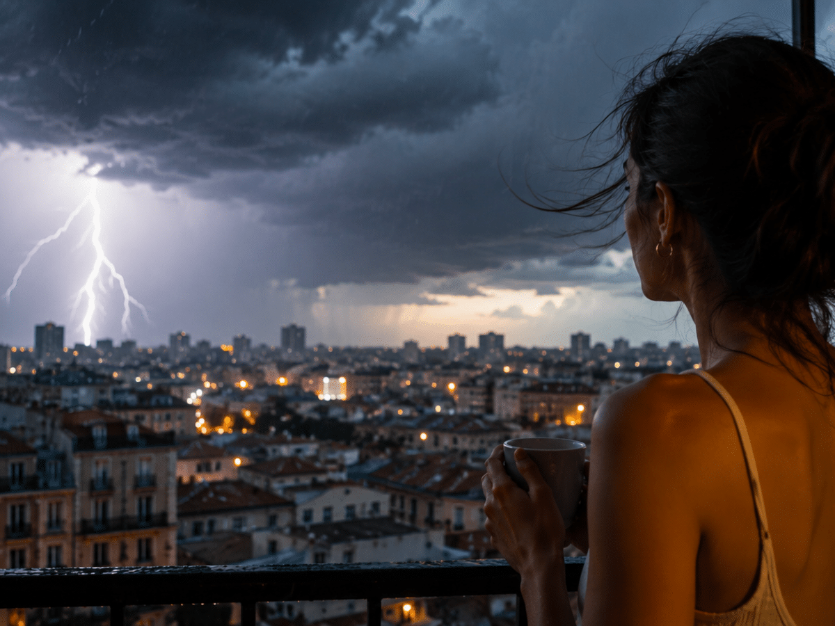 Des orages violents sont prévus cet été