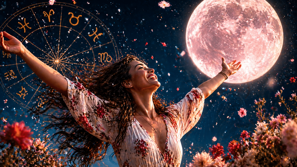 Pleine lune des fleurs du 1er mai 2026