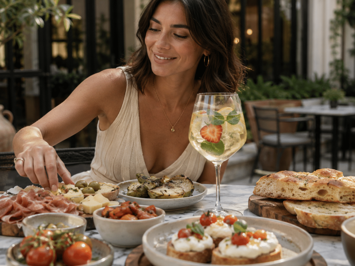 Que servir avec ce cocktail italien
