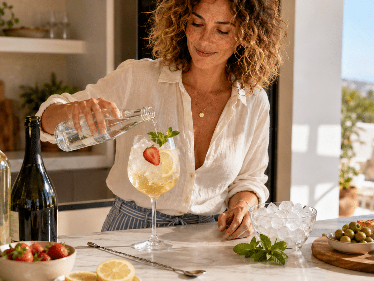 La recette du Martini Bianco Spritz
