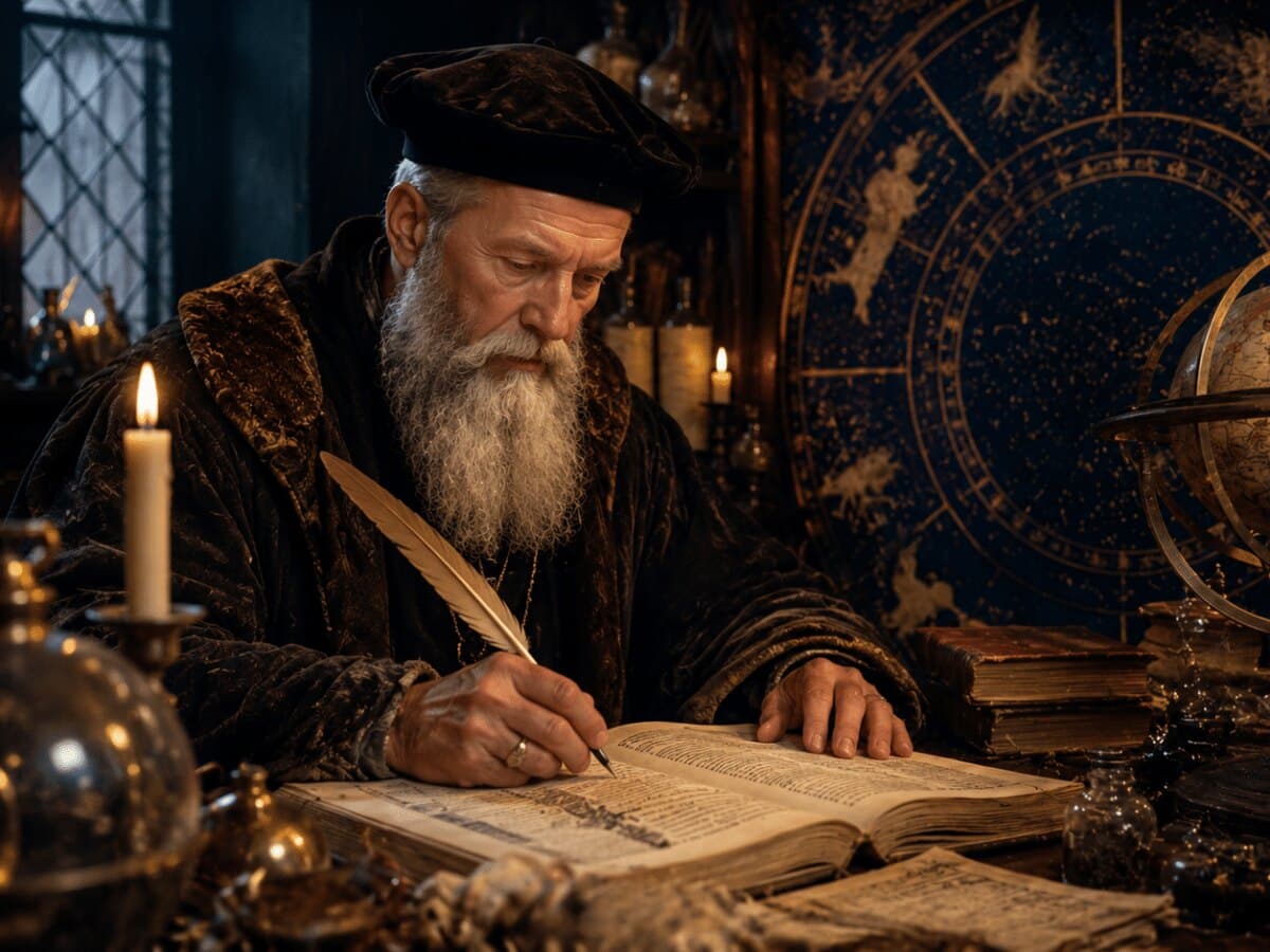 Nostradamus est souvent présenté comme astrologue