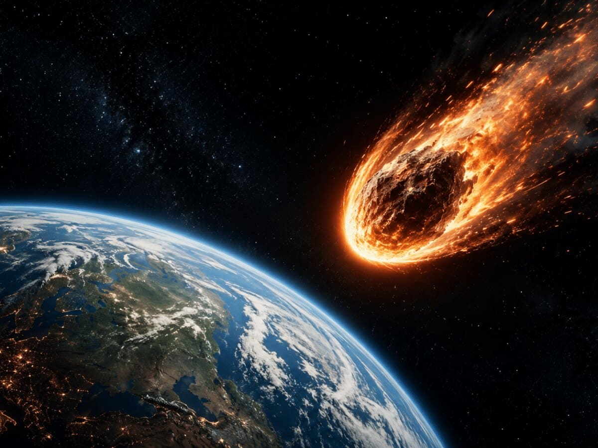 Une comète ou un astéroïde proche de la Terre