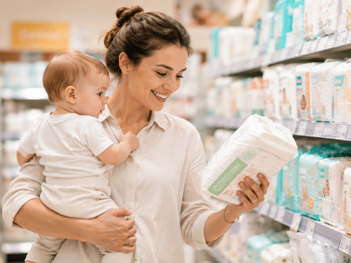 Choisir une couche adaptée à bébé