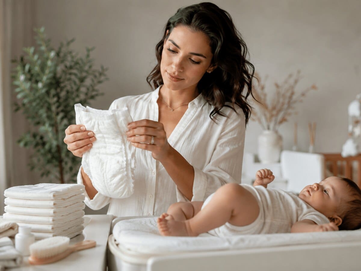 Couches jetables pour bébé