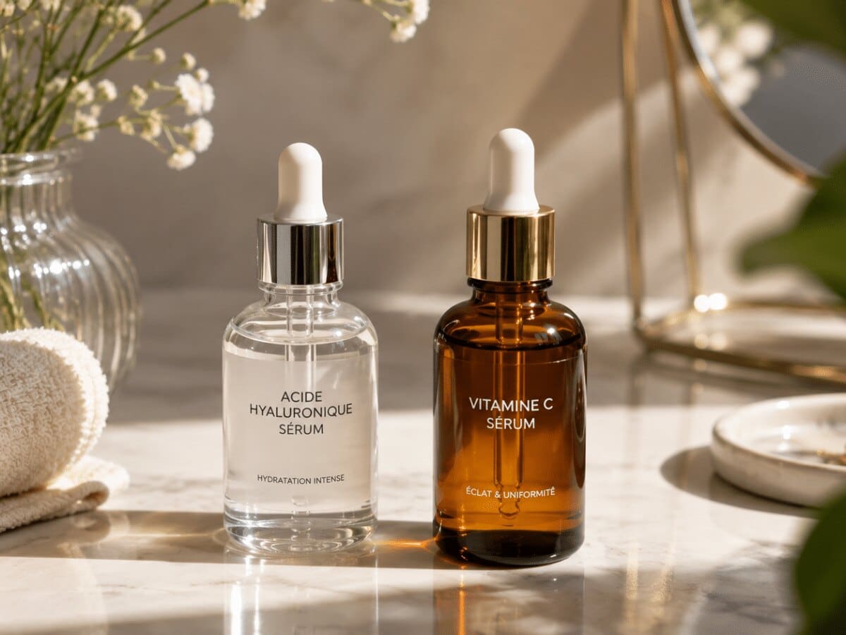 Acide hyaluronique et vitamine C