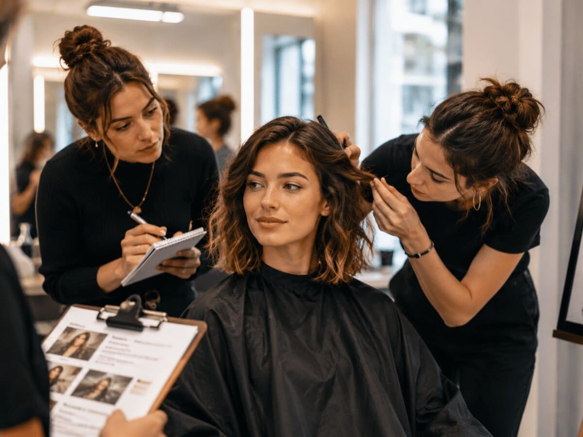 Coupe de cheveux pas chère en école de coiffure