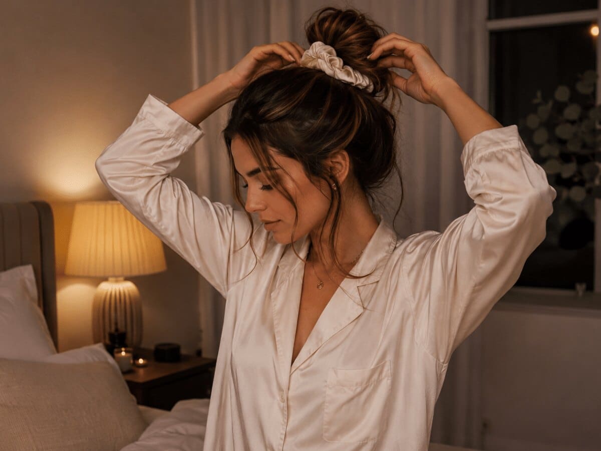 Le chignon lâche