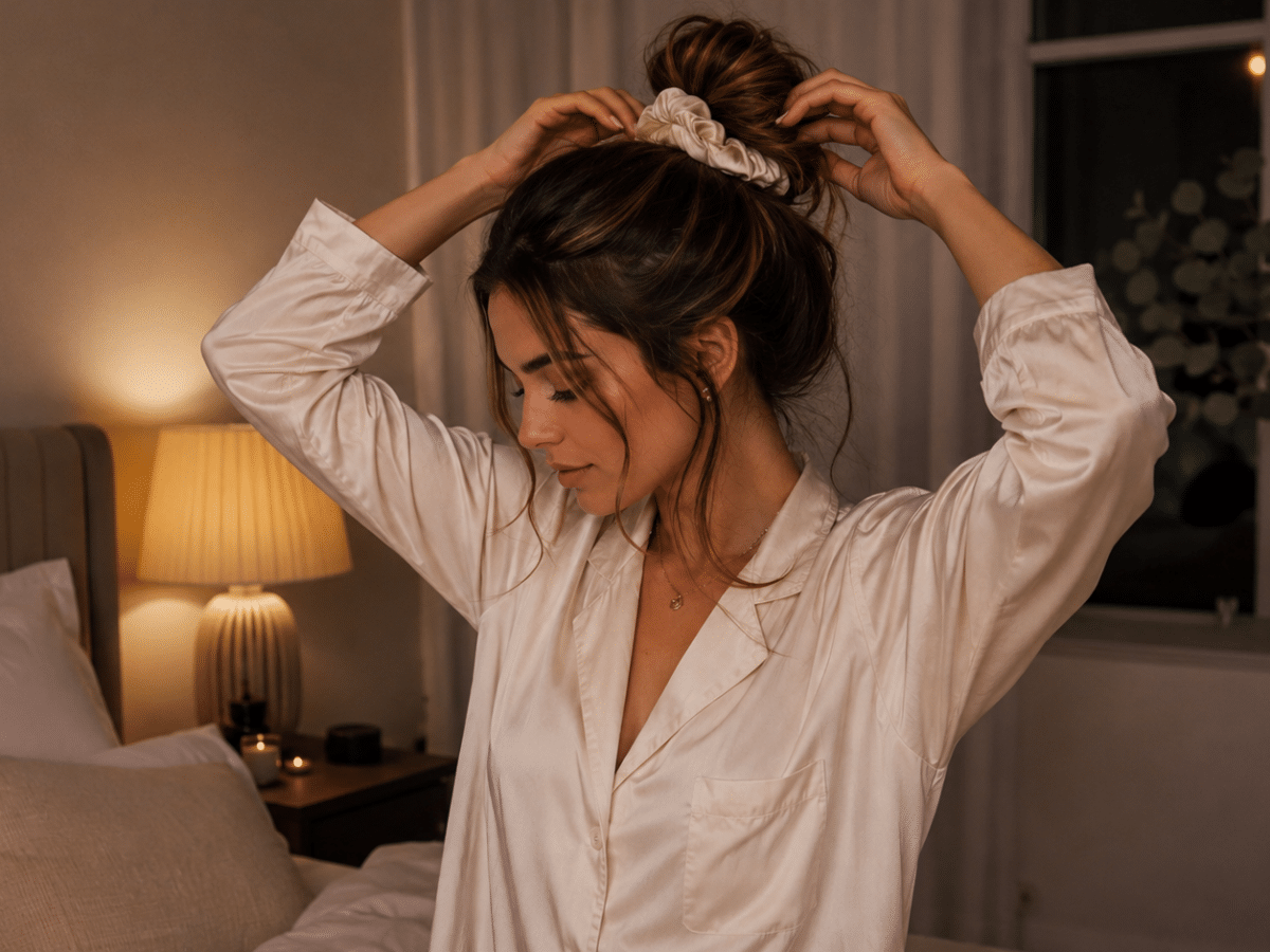 Le chignon lâche