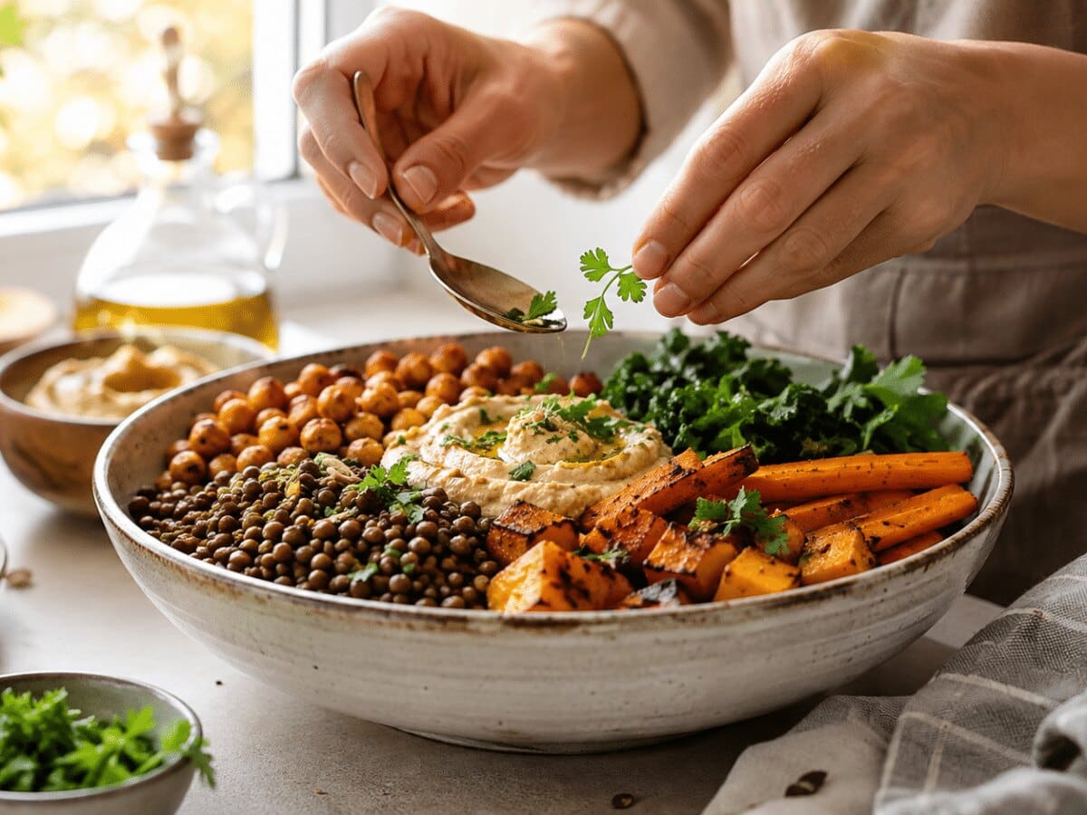 Les lentilles et les pois chiches