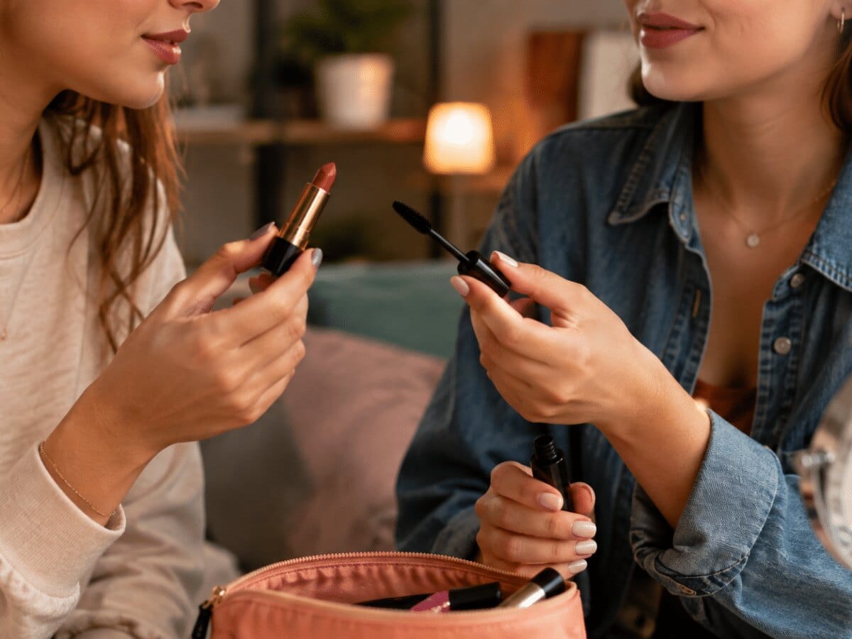 Partager son mascara ou son rouge à lèvres