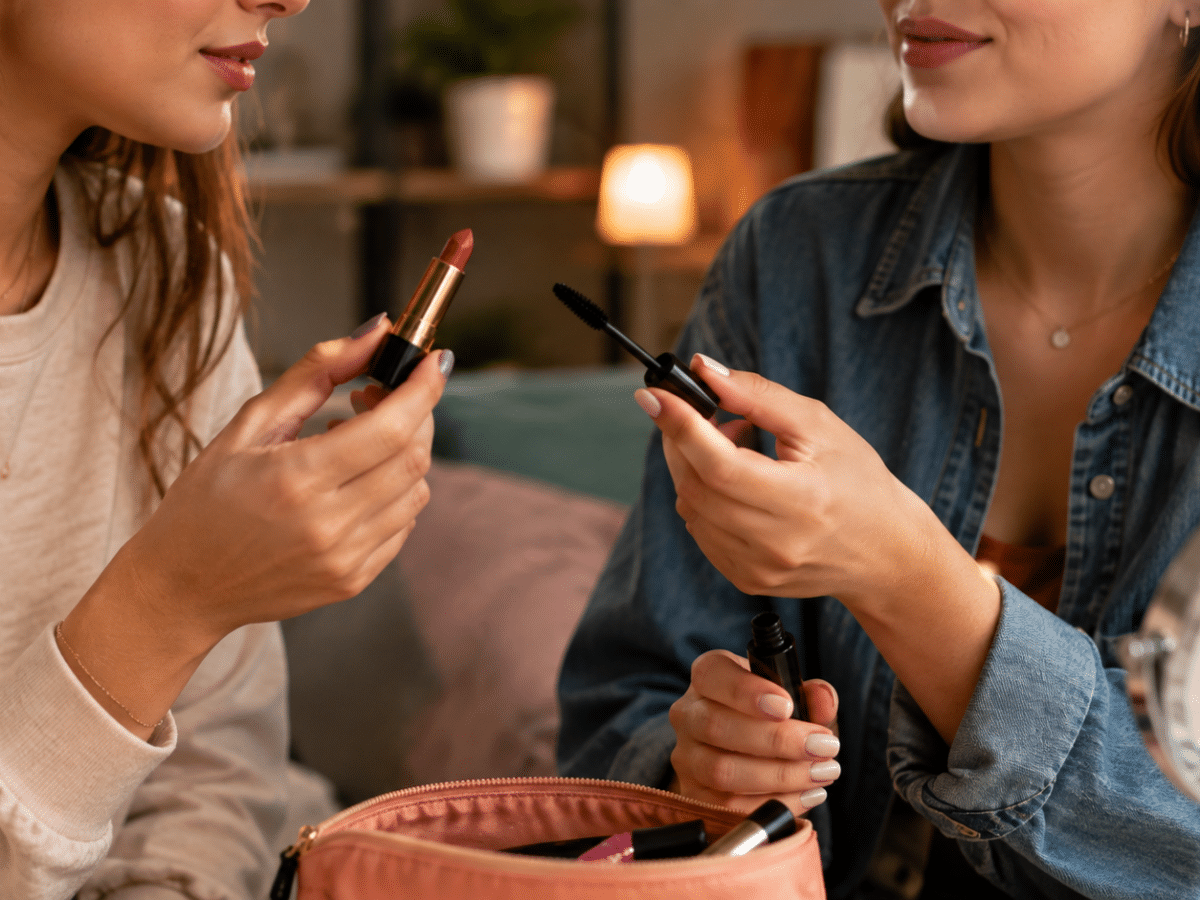 Partager son mascara ou son rouge à lèvres