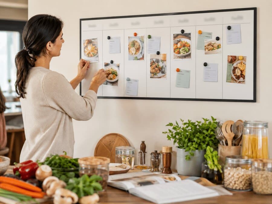 Un menu hebdomadaire pour varier les id&eacute;es de repas