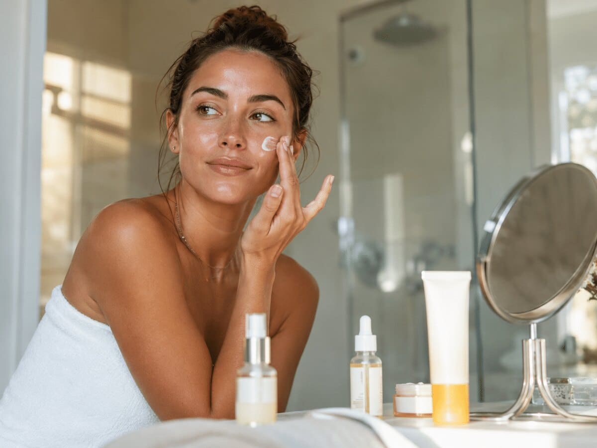 Une routine peau après l’été simple et réaliste