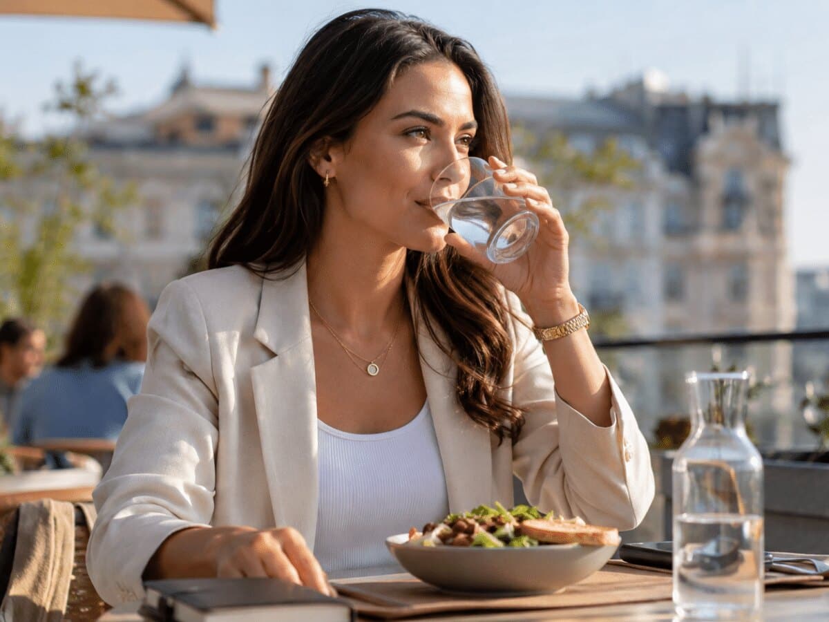 Boire de l&rsquo;eau r&eacute;guli&egrave;rement est utile