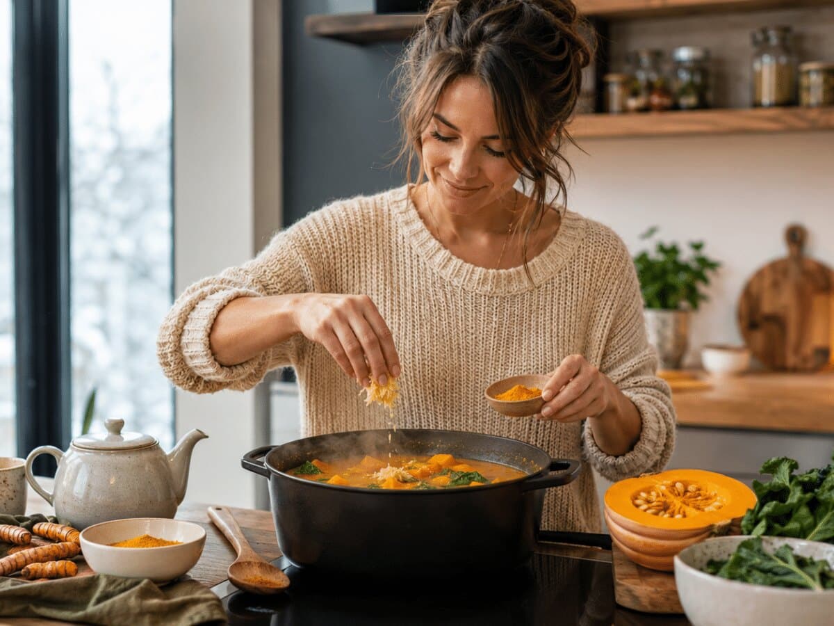 Epices à cuisiner en hiver