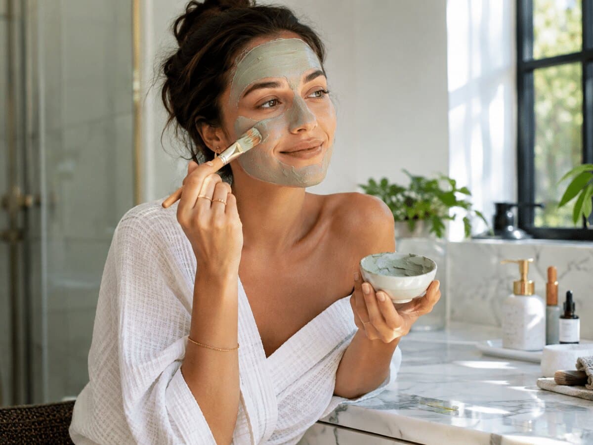 Masque à l’argile
