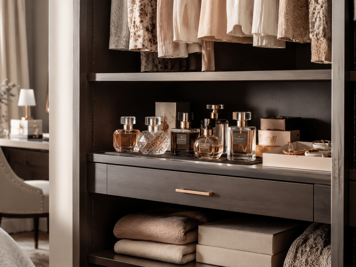 Ranger ses flacons de parfum