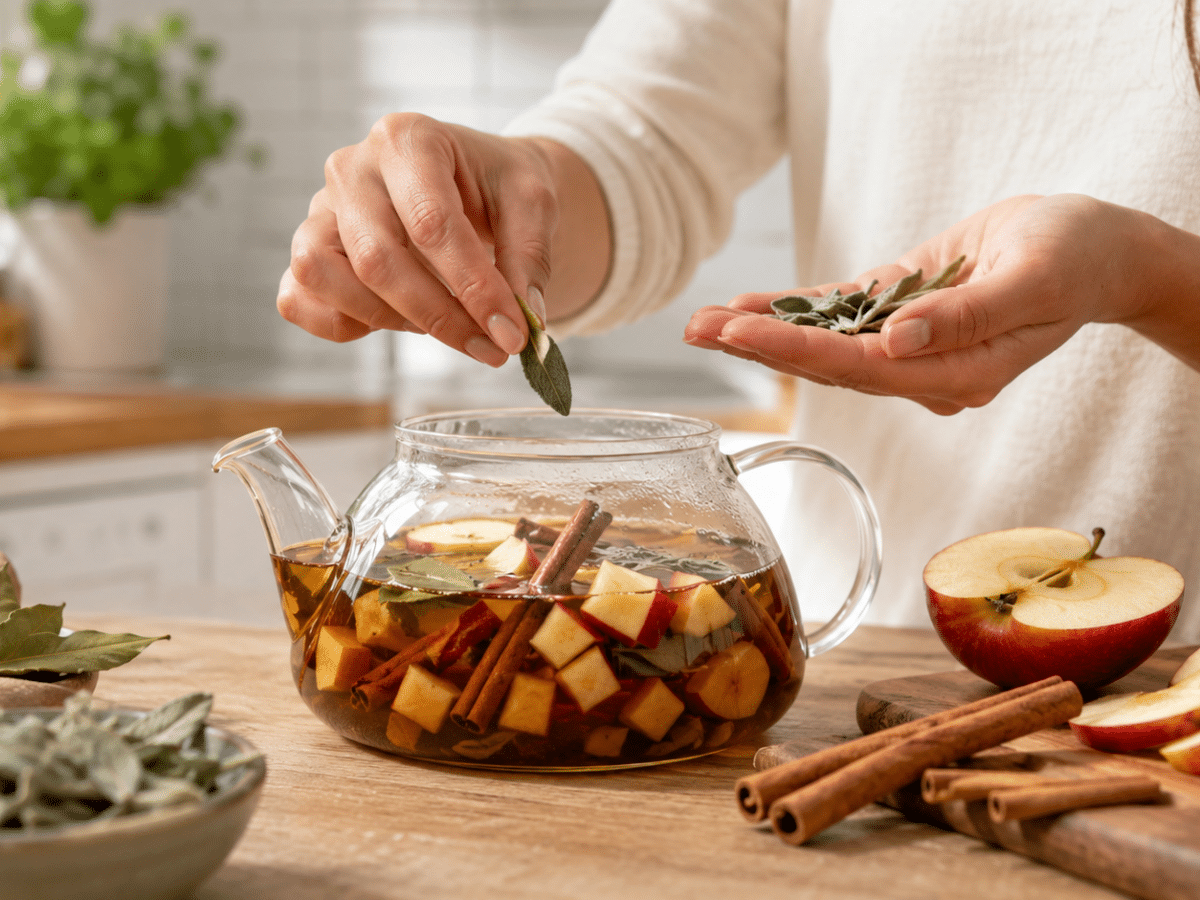 Tisane à la cannelle