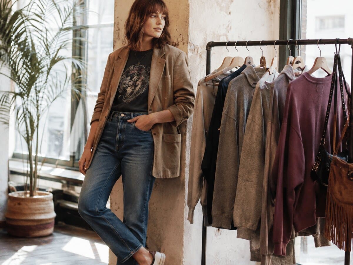 Une allure rock et vintage assum&eacute;e