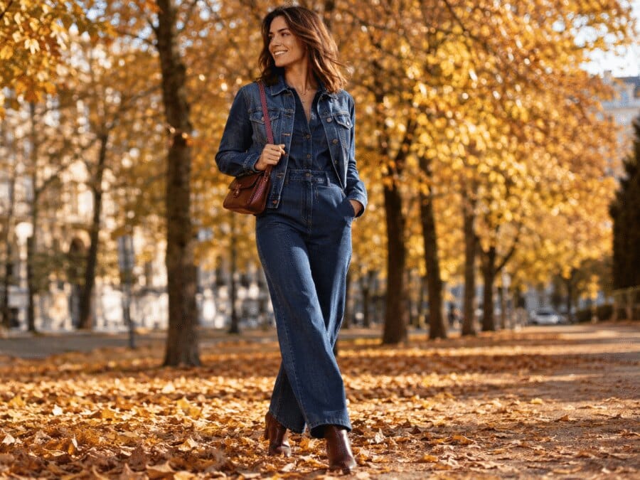 Le total look jean
