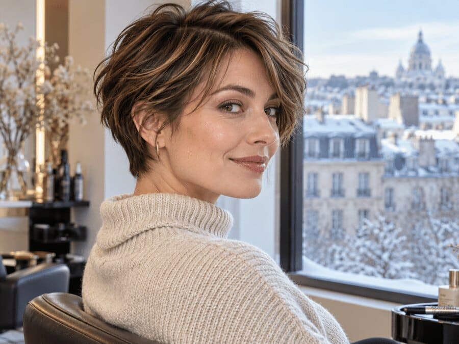 Coupe de cheveux courte