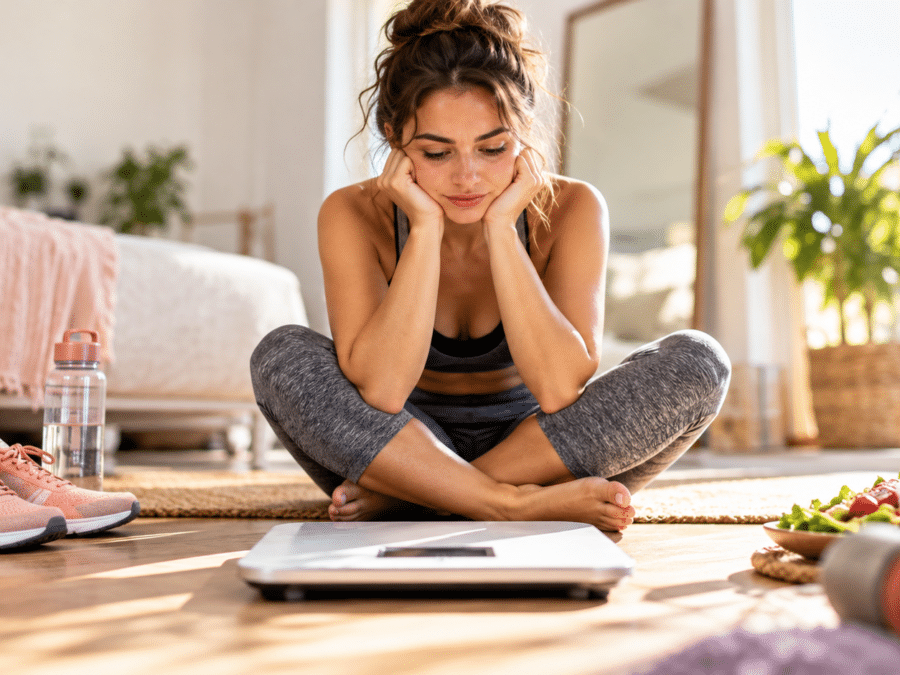 La balance ne baisse pas toujours tout de suite