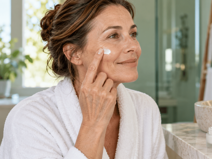 Rituel hydratant avant le maquillage